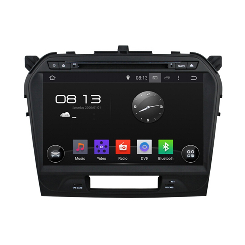 SUZUKI Vitara 2015 Car Pad Android 7.1/6.0 Car Stereo radio player Auto GPS Navigation Bluetooth Wifi Mirror link Quad/Eight Cores Steering wheel control RDS