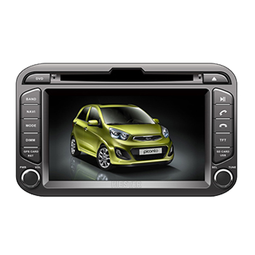 KIA PICANTO MORNING 2011 CD Steering Wheel Control double 2 din Android 7.1/6.0 car gps stereo player 7'' Touch Screen 1024*600