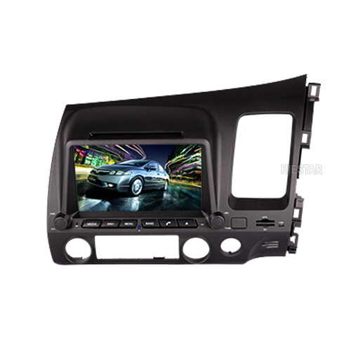 Honda CIVIC right driving 2006-2011 Freemap Aux In Car GPS Player DVD 1024*600 8'' Touch Screen 8 core band Android 7.1/6.0 Mirror link