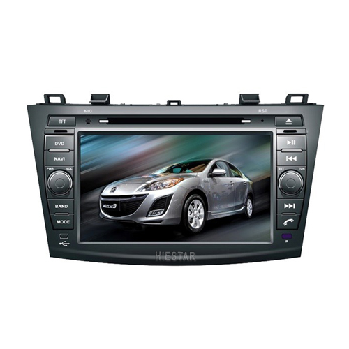 MAZDA 3 2010 Bluetooth Auto Car GPS Radio Player DVD 1024*600 Mutli-Touch Screen 8'' Android 7.1/6.0 8 core band All in one