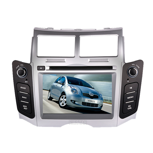 Toyota YARIS 2005-2011 FM MP5 Car Radio GPS Player 8 core band Android 7.1/6.0 WIFI Steering Wheel Control 6.2'' Touch Screen