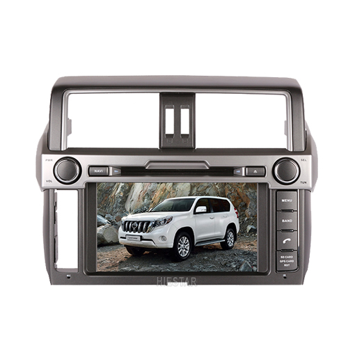 Toyota PRADO / LC150 2014 BT RDS Car Radio Player GPS Android 7.1/6.0 System WIFI Mirror Link 8'' Touch Screen HD 1024 8 core