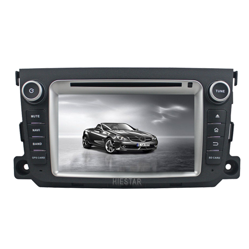 Benz Smart 2011 2012 Car DVD Player with GPS Navigation FM Radio BT 7'' Capacitive multi-touch screen Android 7.1/6.0 market DVR