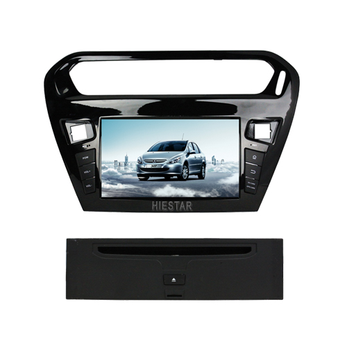 Peugeot 301 Car DVD Player Aux In Bluetooth RDS 1024 Capacitive 6.2'' Touch Screen 2G Android 7.1/6.0 WIFI 8 core band