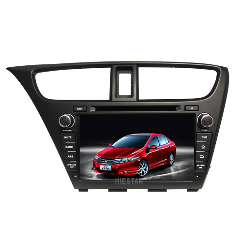 Honda Civic 2014 Freemap MP5 Car Radio DVD Player with GPS 1024*600 Touch Screen HD 8'' 8 core band Android 7.1/6.0 system WIFI