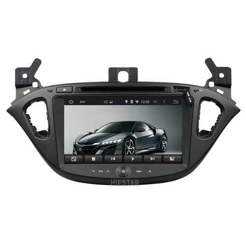 opel corsa 2015 Car dvd player gps 8''touch screen Audio In&out Android 7.1/6.0 7.1/6.0 system internal wifi Navigator