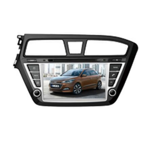 HYUNDAI I20 2014 Vietnam 8'' Capacitive Touch Screen 1024 Car Radio DVD gps player navigation Android 6.0/7.1 System Eight Band