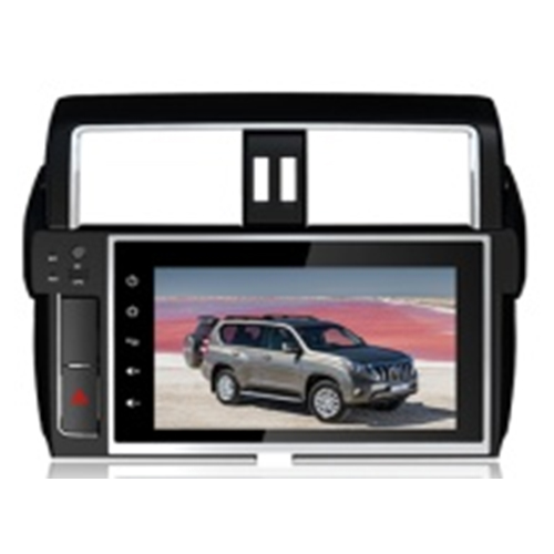 TOYOTA PRADO LC150 150 High level 2014 9'' Capacitive Touch Screen 1024 Car Radio dvd gps player navigation Eight Band Android 6.30/7.1