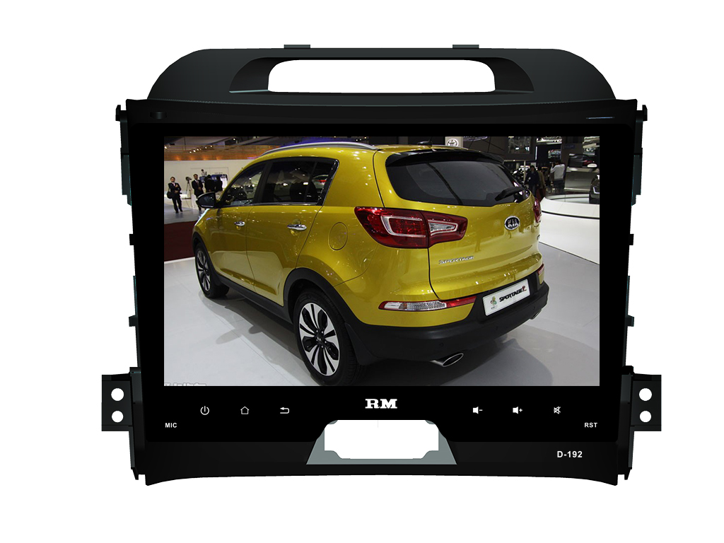 KIA SPORTAGE 2010 9'' Capacitive Touch Screen Car Pad Android 6.0/7.1 radio Auto GPS Navigation Bluetooth Wifi Mirror link Eight/Quad Cores 2G 32G Rearview