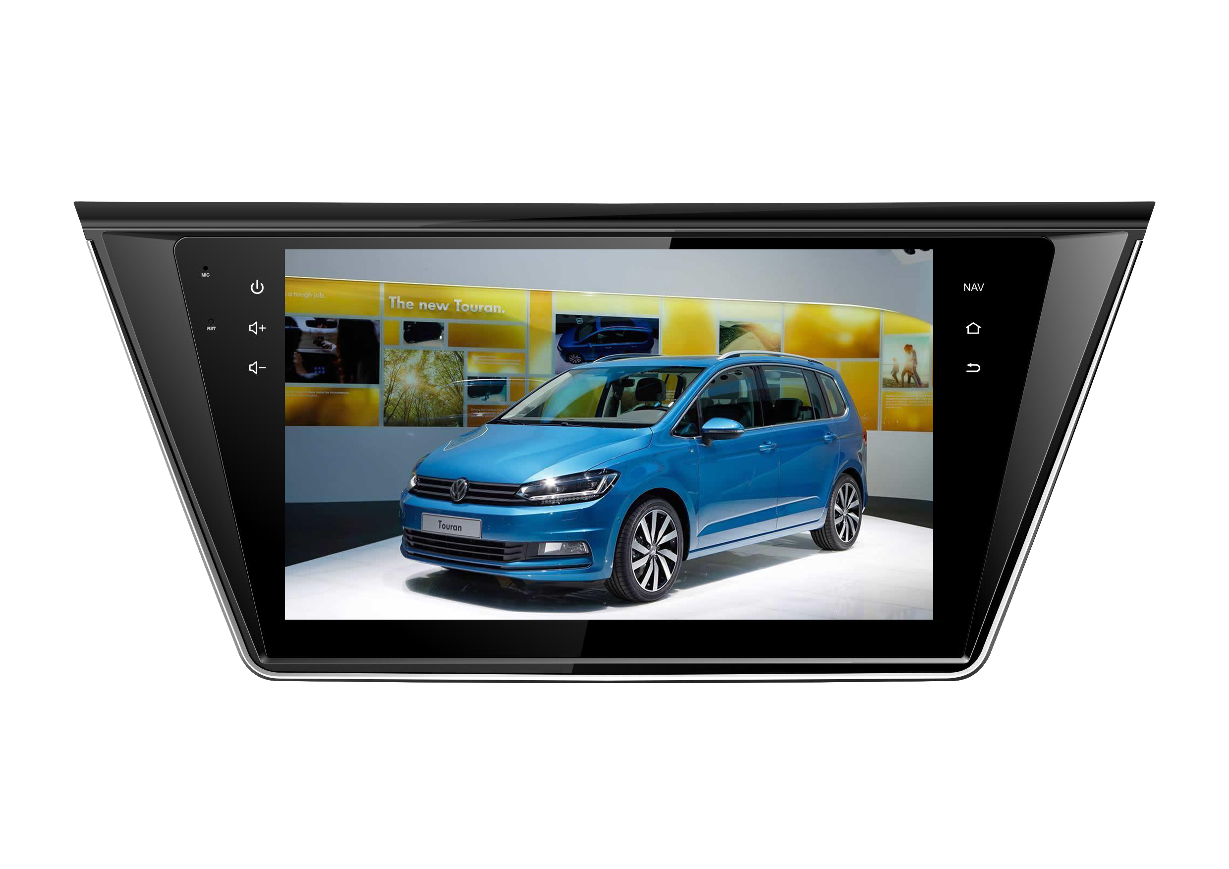 VW Touran 2015 Freemap 10.1'' Capacitive Touch Screen Car PC Android 7.1/6.0 car stereo radio player GPS Bluetooth Wifi Mirror link Quad/Eight Cores Head Unit