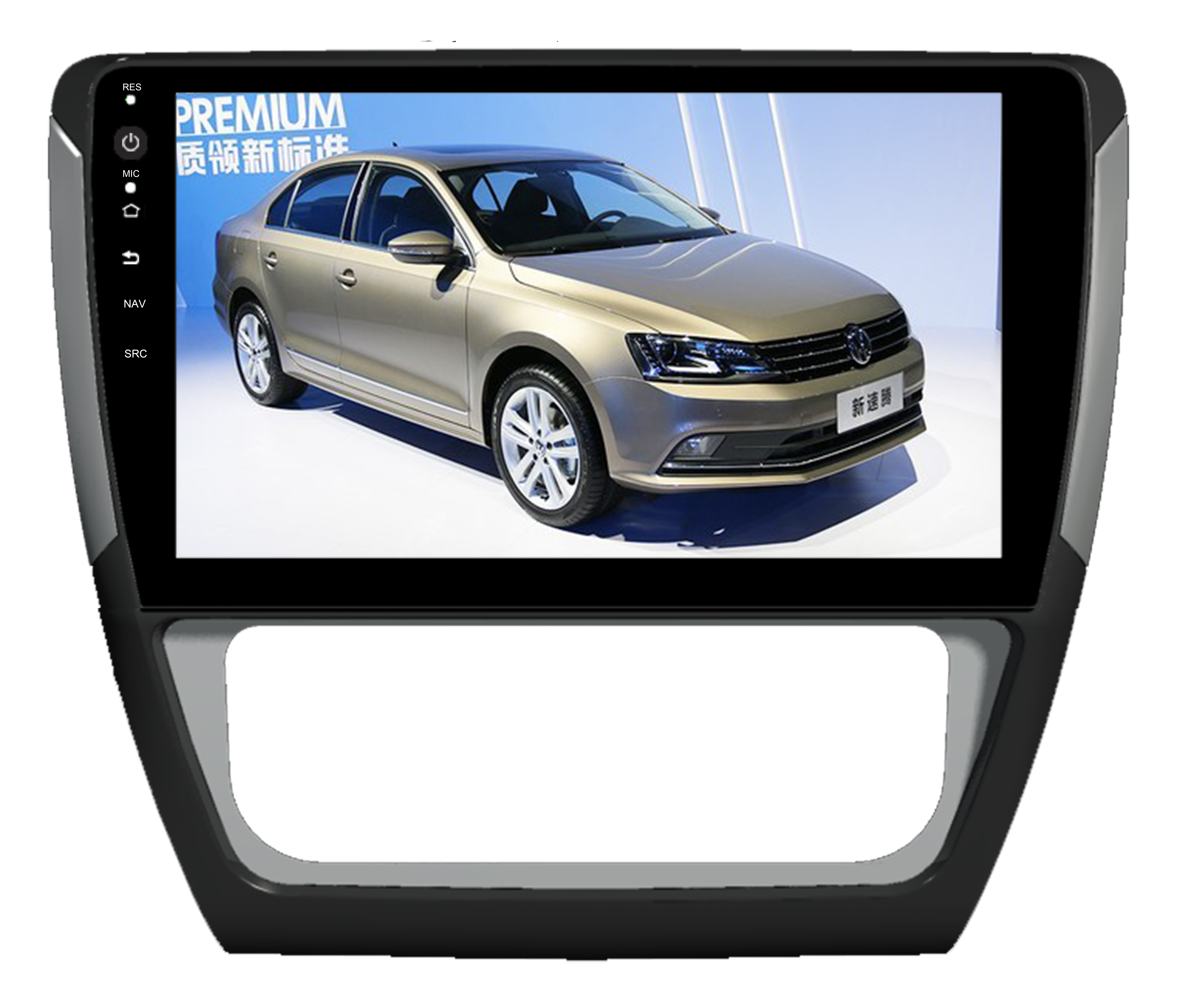 VW SAGITAR 2013 14 15 10.1'' HD Touch Screen Car Pad Android 6.0/7.1 car stereo radio player GPS BT Wifi Mirror link 2G 32G Eight/Quad Cores Rearview