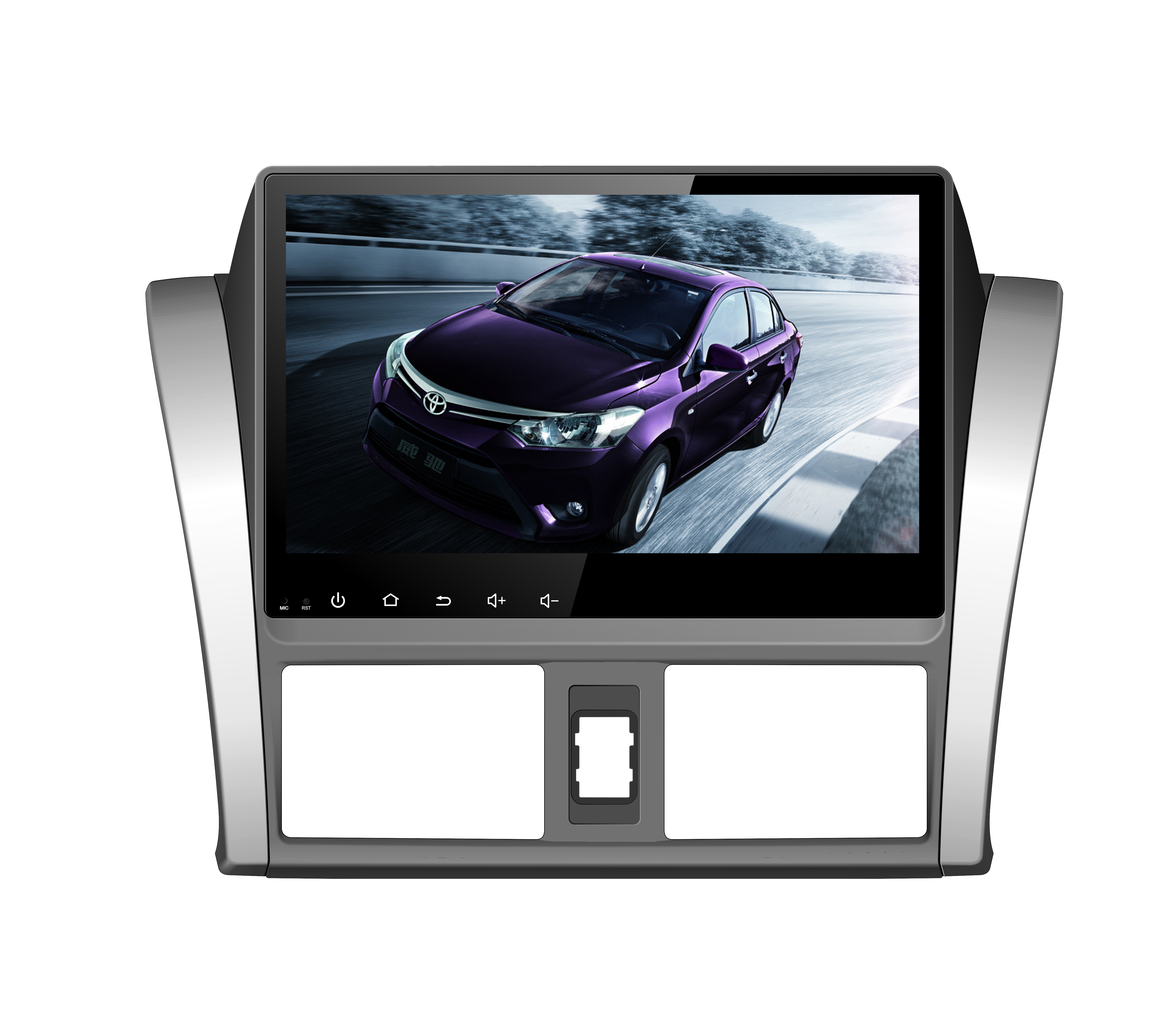 TOYOTA VIOS YARIS Sedan 10.1'' Capacitive Touch Screen Car PC Android 7.1/6.0 FM AM Radio Auto GPS navi Bluetooth Wifi Mirror link 2g 32g Quad/Eight Cores