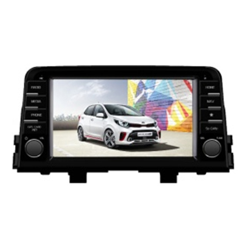 KIA PICANTO MORNING 2017 Car stereo radio auto gps navi android 7.1/6.0 Eight cores wifi bluetooth 8'' HD touch screen steer wheel control