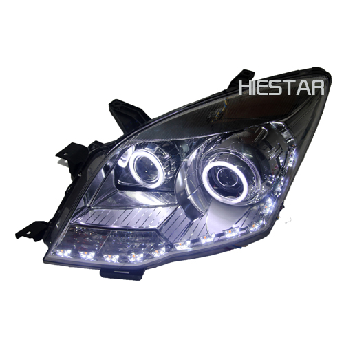 Toyota Corolla year 11 hot selling super bright led angel eyes headlights assembly