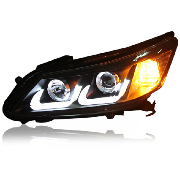9th Honda Accord Car Styling LED Headlightwith lens Projector