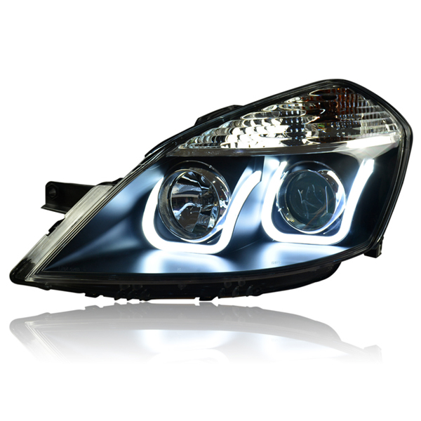 Buick Excelle Headlight with Led Angel Eye Lamp ballast projectors lens optional
