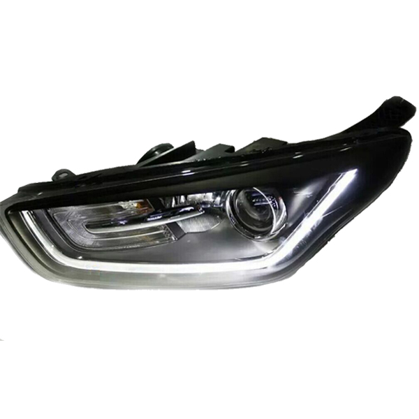 Ford Escort front lamps high quality super bright angel eyes with led