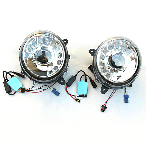 Jeep Patriot frontlamp car styling angel eye with HID lens projectors led