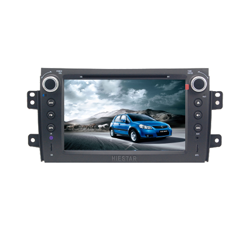 Suzuki-SX4 Car GPS Car DVD For + 8" Digital Touch Screen + Steering Wheel Control+ TV+ Dual Zone+ DVB-T/ISDB(Optional) Wince 6.0