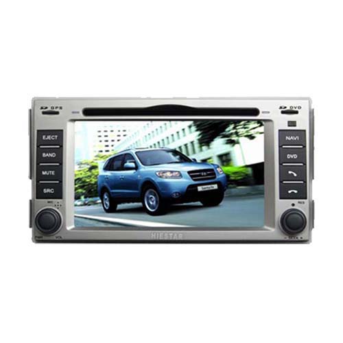 Hyundai 2009 Santafe Santa fe Car DVD gps Navigation car dvd digital HD touch screen Bluetooth Dual-zone Wince 6.0