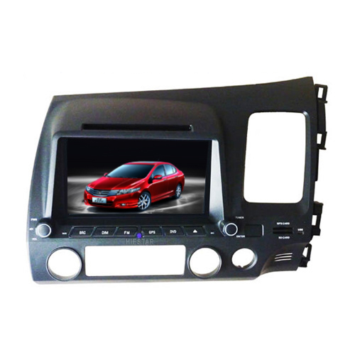 Honda New CIVIC Right Driving 2006-2011 8" In Car DVD Player GPS Navigation Bluetooth+FM/AM/RDS+USB/ Slots Wince 6.0