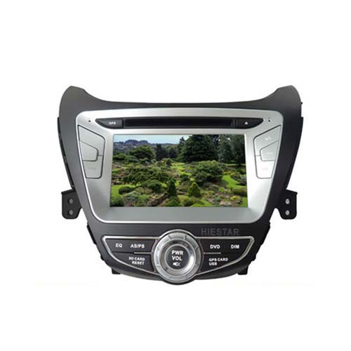 Hyundai Elantra 2012 7'' Special Car GPS Car DVD Player Radio Car Navigation RDS BT FM TVsteer whel control Wince 6.0