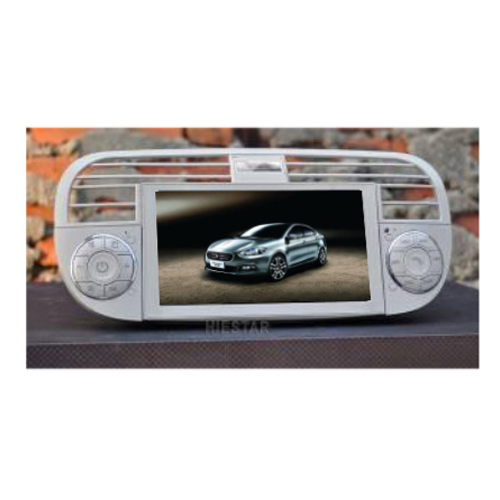 FIAT 500 Car GPS Stereo with Navigation Car DVD Player Audio Bluetooth TF USB Wince 6.0