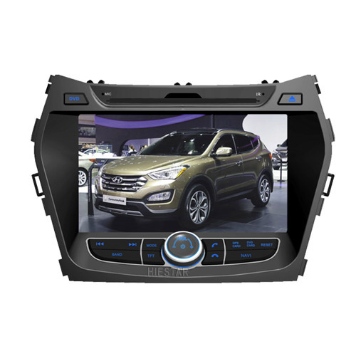 Hyundai iX45 2013 8 inch Car Radio GPS Navigation DVD Player AM/FM CD DVD BlueTooth USB ISDB/DVB(option) Wince 6.0