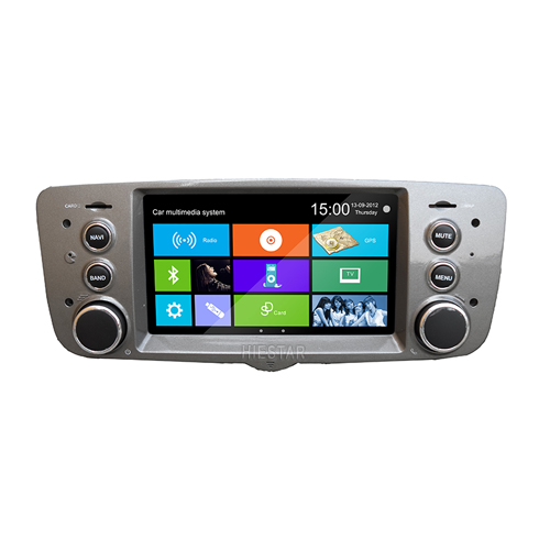 Fiat Palio Grand Siena 2012 2013 Car Stereo Radio Video DVD GPS Player Audio Bluetooth Steering Wheel Control Bluetooth 5'' Touch screen