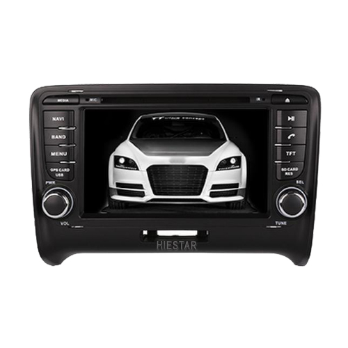 Audi TT Car Radio GPS Navigation Touch Screen DVD Player Rearview Camera Input supported Wince 6.0