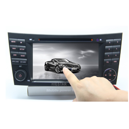 BENZ W211 Car DVD GPS Player Navigation 7'' Touch Screen Multimedia Audio Nav Steering Wheel Control Bluetooth Wince 6.0