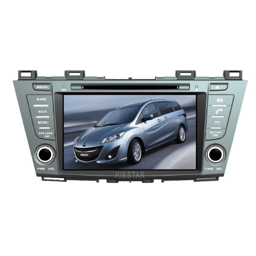 Mazda 5 Car Radio DVD with GPS Navigation FM AM 8''inch HD Touch Screen Video out Bluetooth Freemap Wince 6.0