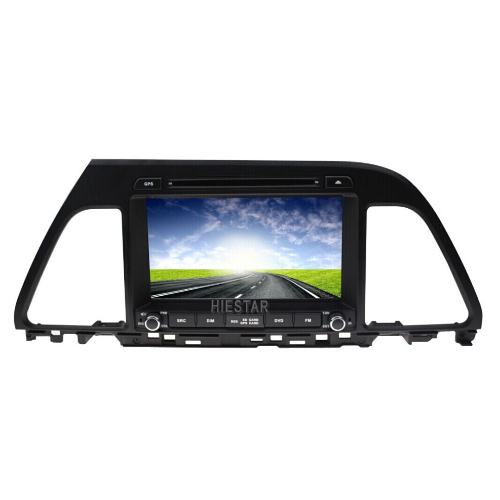 Hyundai Sonata 2015 Car Radio Stereo Video DVD GPS Player Navigator 8'' Touch Screen Bluetooth Handsfree Wince 6.0