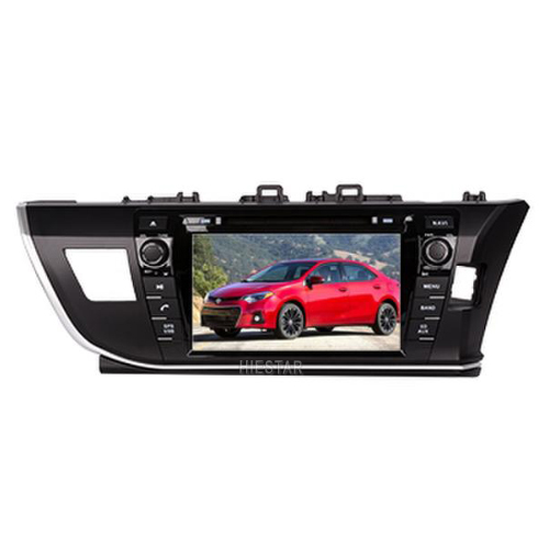 Toyota COROLLA 2014 Car DVD Player Radio with GPS CD Bluetooth Steering Wheel Control FM AM RDS 9'' Touch Screen Wince 6.0