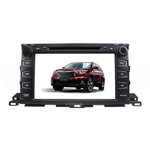 TOYOTA highlander 2015 Car DVD Radio Player with GPS Aux In Bluetooth 9'' Touch Screen Steering Wheel Control MP5 Stereo Wince 6.0