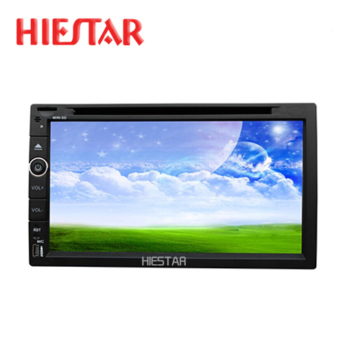 6.95'' Universal Two Din Car DVD Player GPS Navigation auto navi Double din 2 din Bluetooth Radio Car stereo player Touch screen